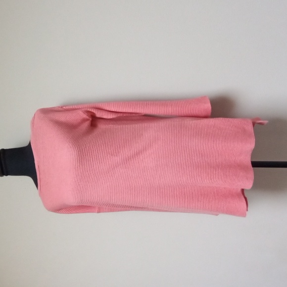 Merona Coral Knit Coral Sweater Tunic Dress Size Small - Picture 2 of 7